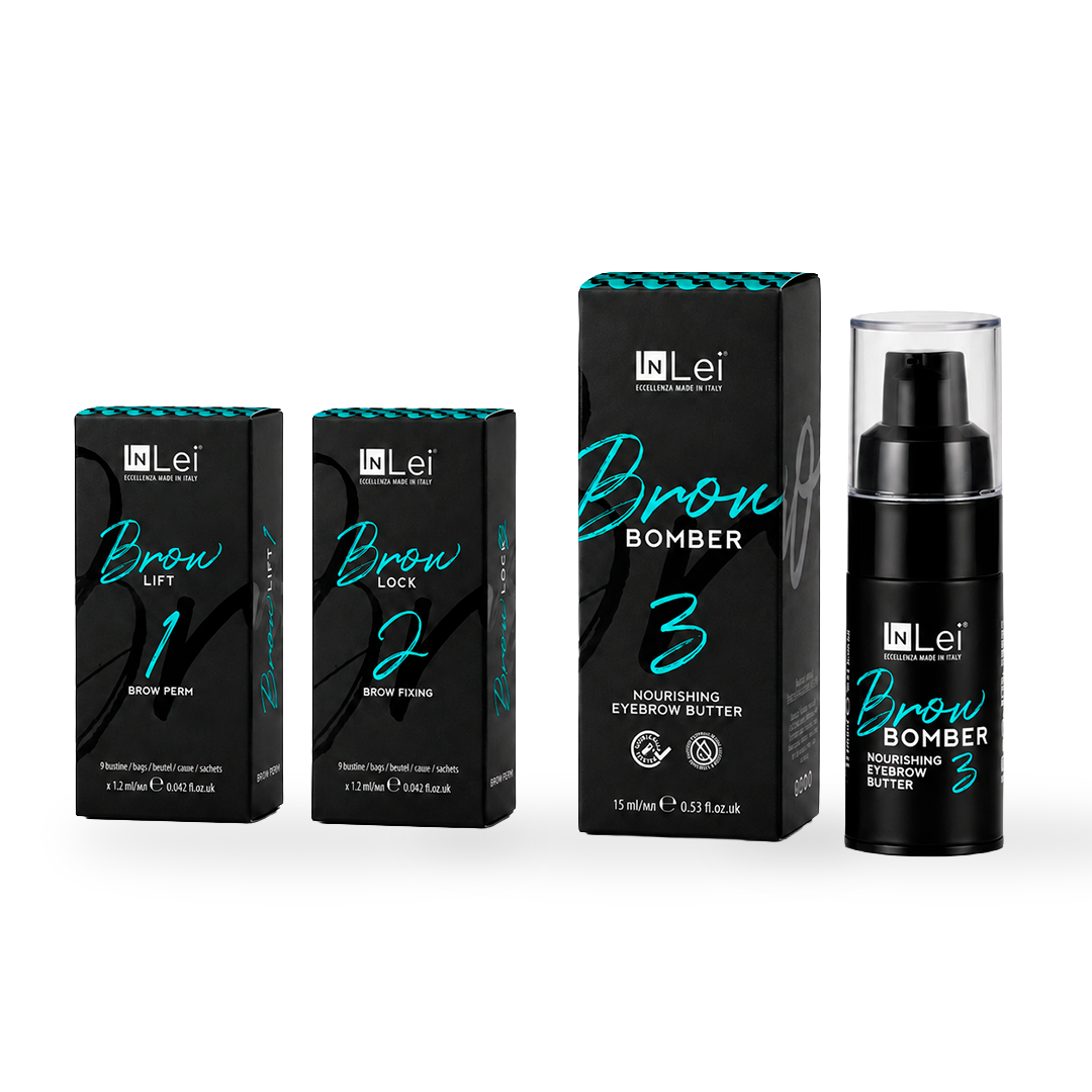 Kit InLei® Brow Bomber: protocolo completo para laminado de cejas