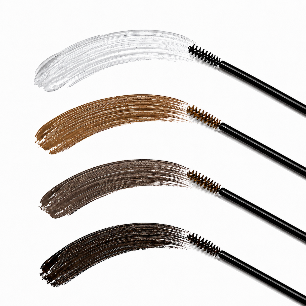 Pack de 10 geles para cejas Maxymova FIX&GO y FIX&COLOR con expositor