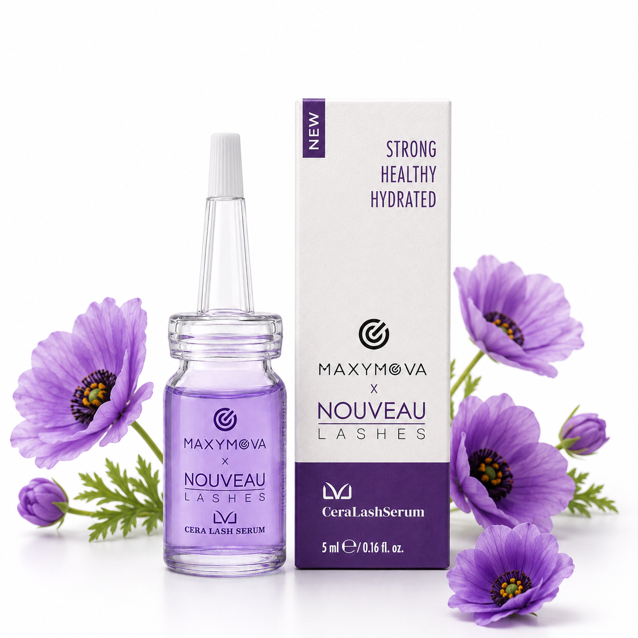 Sérum CERA LASH para pestañas y cejas Maxymova 5 ml