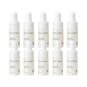 Pack de 10 aceites nutritivos VITAMIN BROW OIL para cejas Maxymova 3,4 ml