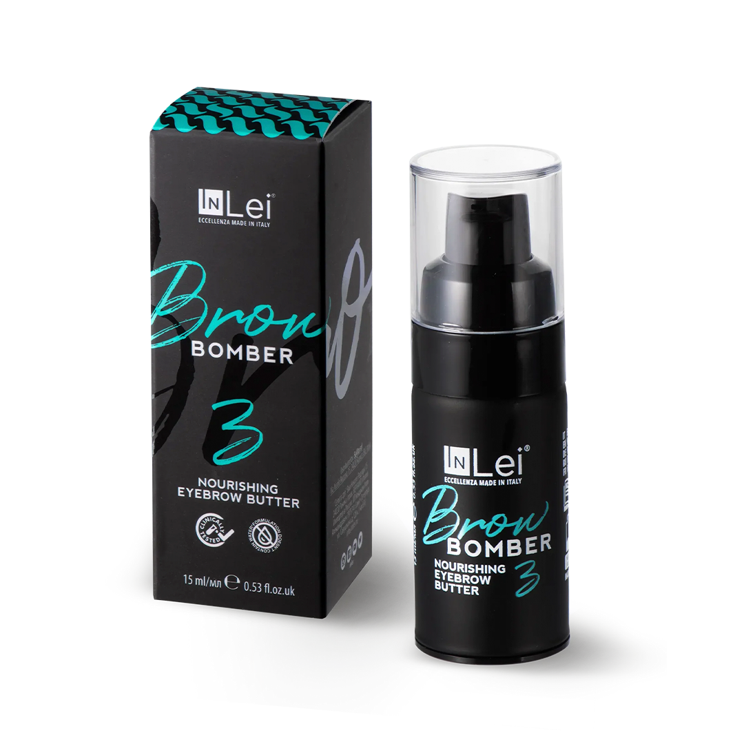 Step 3 aceite nutritivo laminado de cejas BROW BOMBER InLei® 15 ml