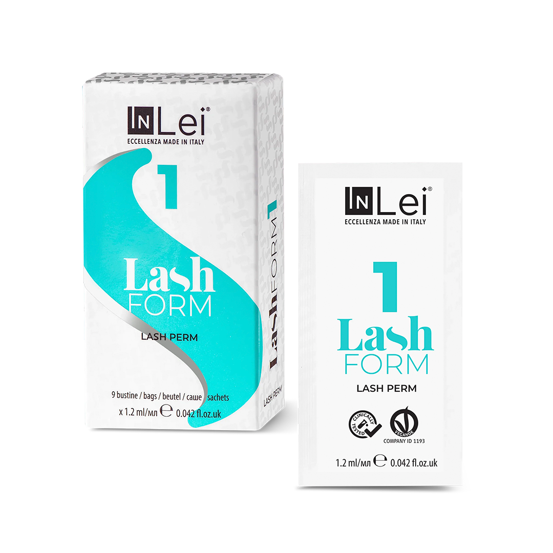 Step 1 lifting de pestañas LASH FORM 25.9 InLei® monodosis 9 x 1,2 ml