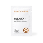 Sérum finalizador LASH & BROW COCKTAIL monodosis para pestañas y cejas  Maxymova 1,5 ml