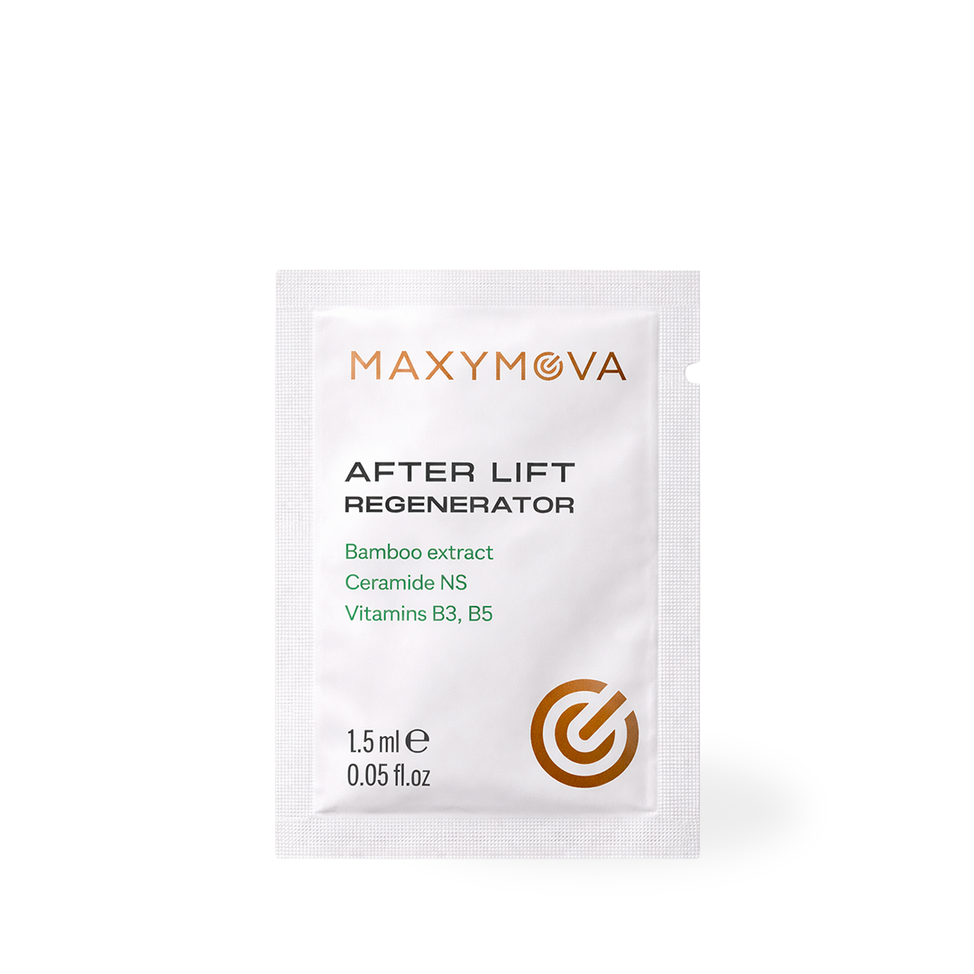 Sérum regenerador AFTER LIFT monodosis para pestañas y cejas Maxymova 1,5 ml