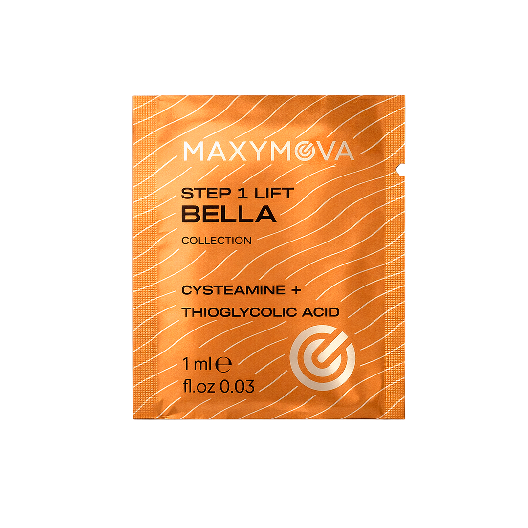 Step 1 loción lifting pestañas CISTEAMINA + TGA Maxymova BELLA MONODOSIS (10 x 1 ml)