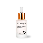 Sérum finalizador LASH & BROW COCKTAIL para pestañas y cejas Maxymova 15 ml