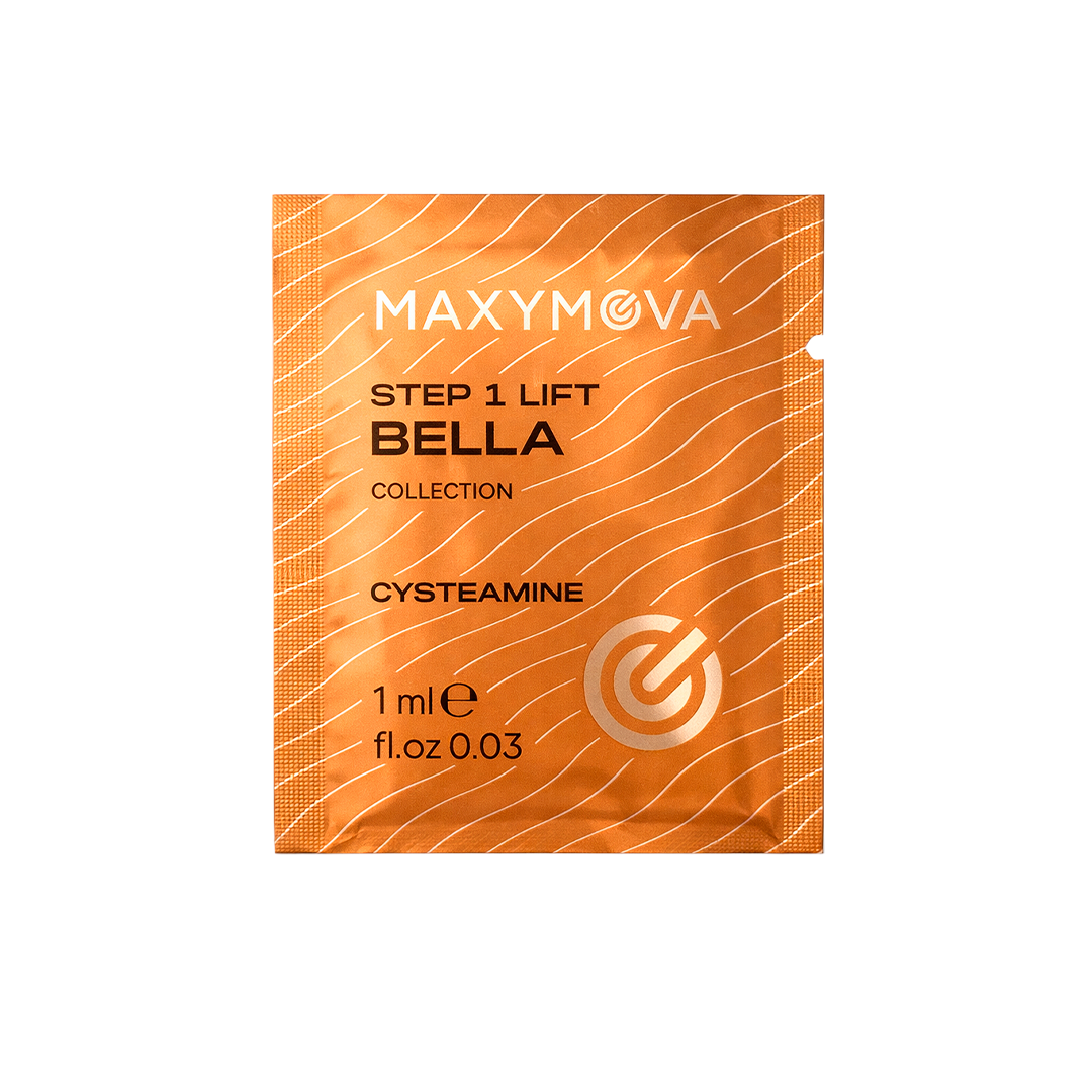 Step 1 loción lifting pestañas CISTEAMINA Maxymova BELLA MONODOSIS (10 x 1 ml)
