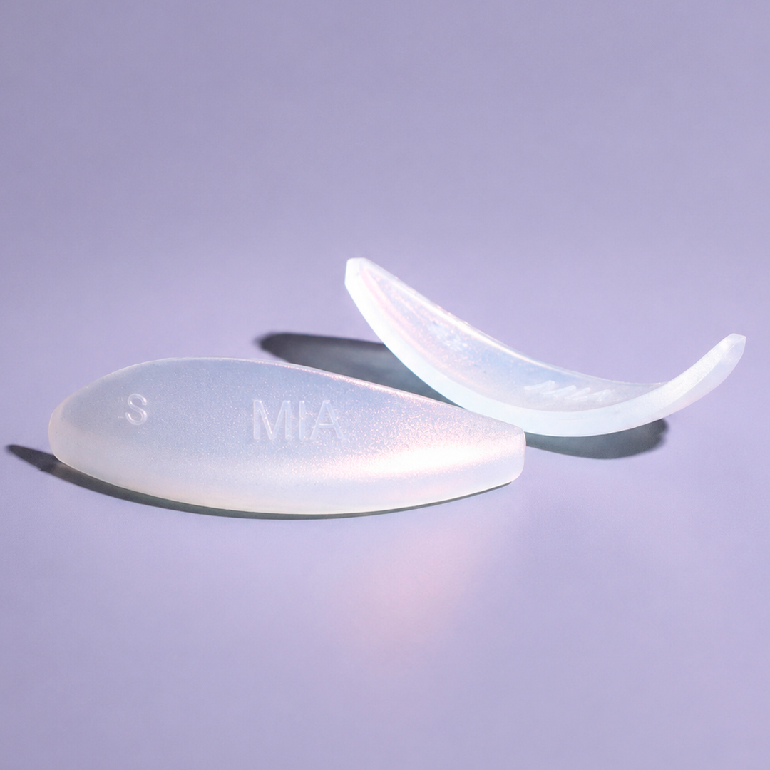 Moldes de silicona de platino PRO MAX PERLA por tallas para lifting de pestañas Mia Pro Lashes
