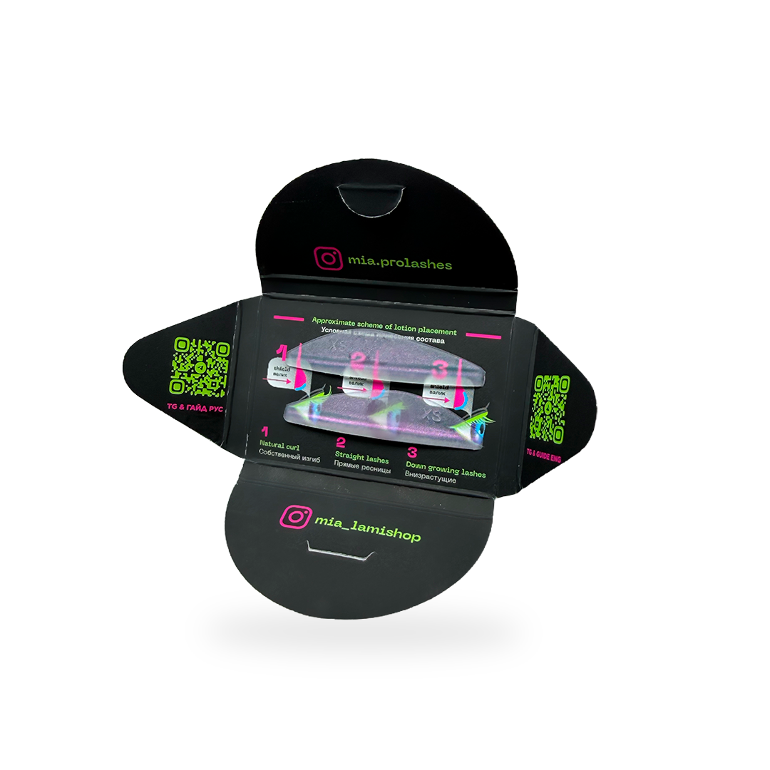 Moldes de silicona de platino PRO MAX PERLA por tallas para lifting de pestañas Mia Pro Lashes