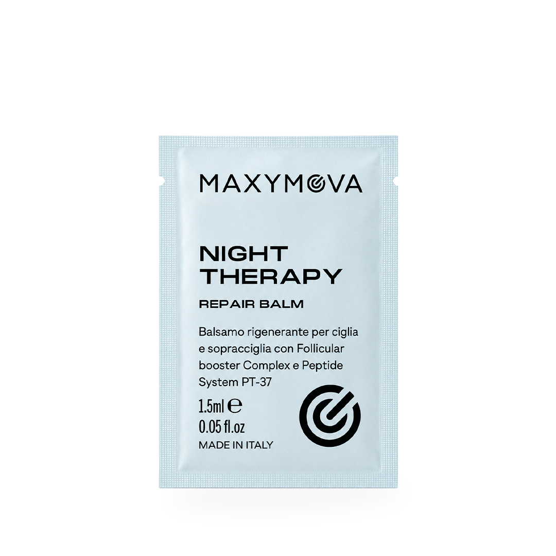 NIGHT THERAPY Repair Balm Maxymova monodosis 1,5 ml para pestañas y cejas