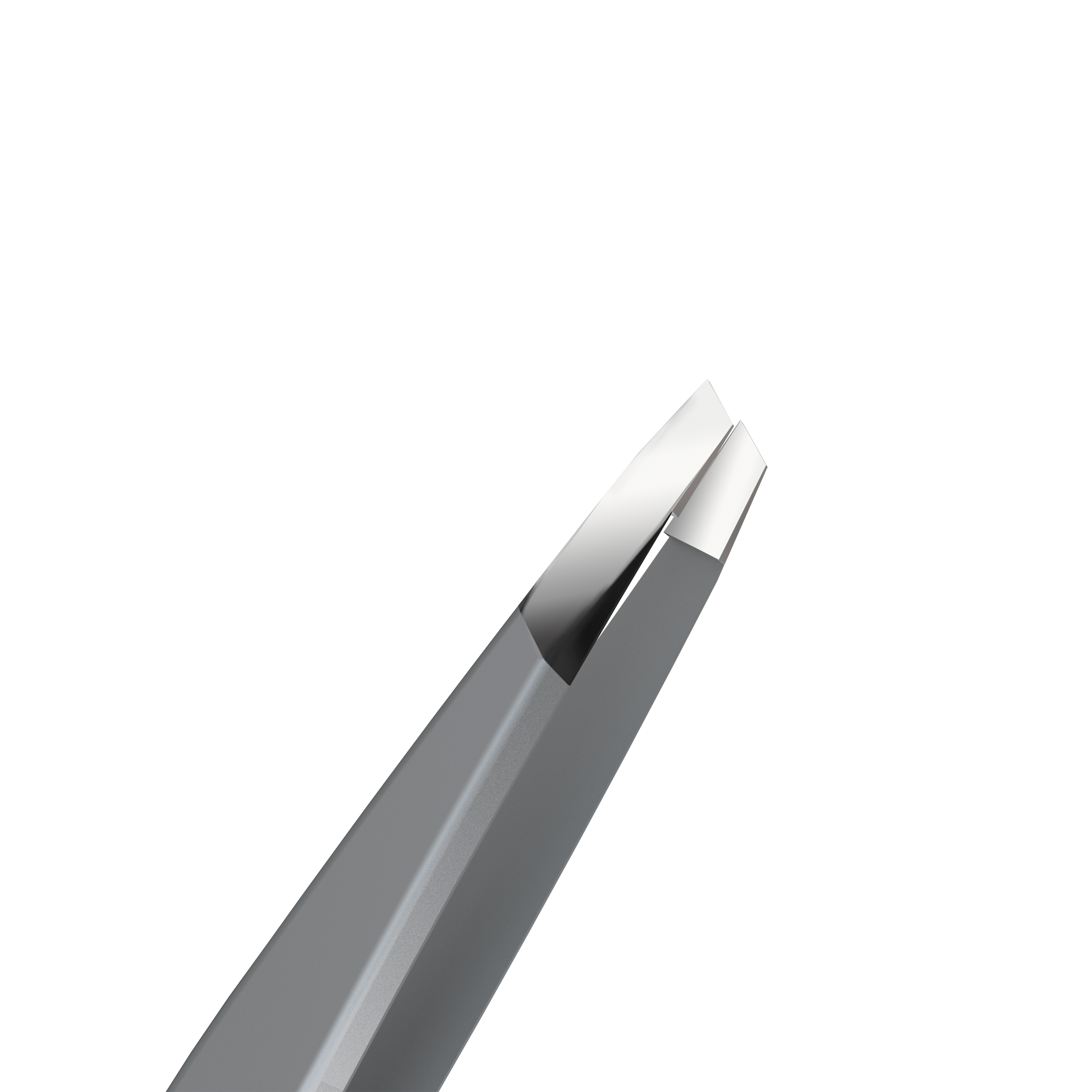 Pinza de cejas STALEKS EXPERT TE-10-4 punta biselada acero inoxidable