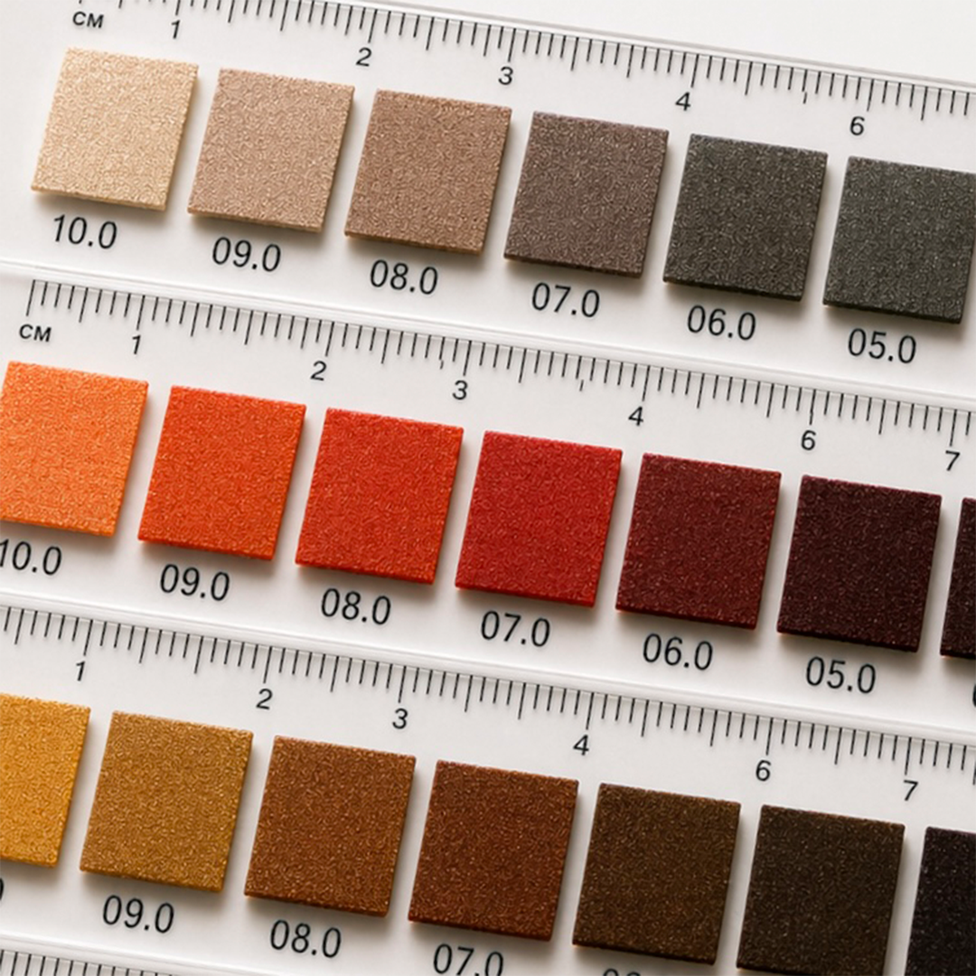REGLA DE COLORIMETRÍA para cejas Díez Brow