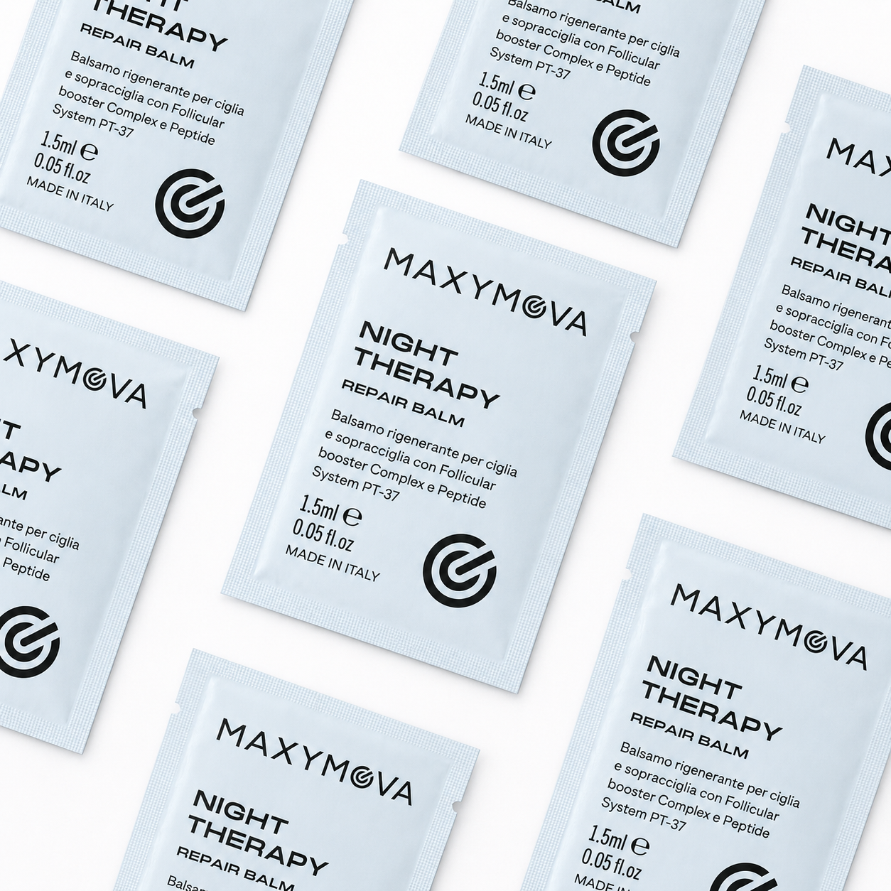 NIGHT THERAPY Repair Balm Maxymova monodosis 1,5 ml para pestañas y cejas